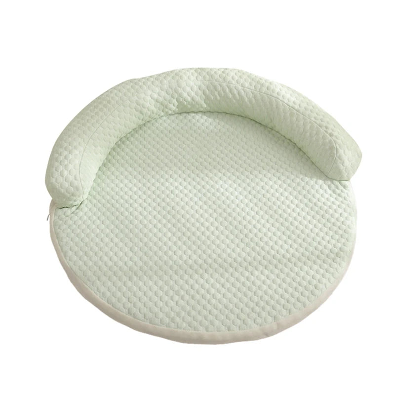 Tapis Rafraîchissant Rond –  Avec Zone De Repos Surélevée