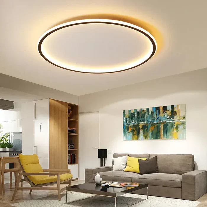Illuminazione da soffitto rotonda – Atmosfera calorosa ed eleganza scandinava 