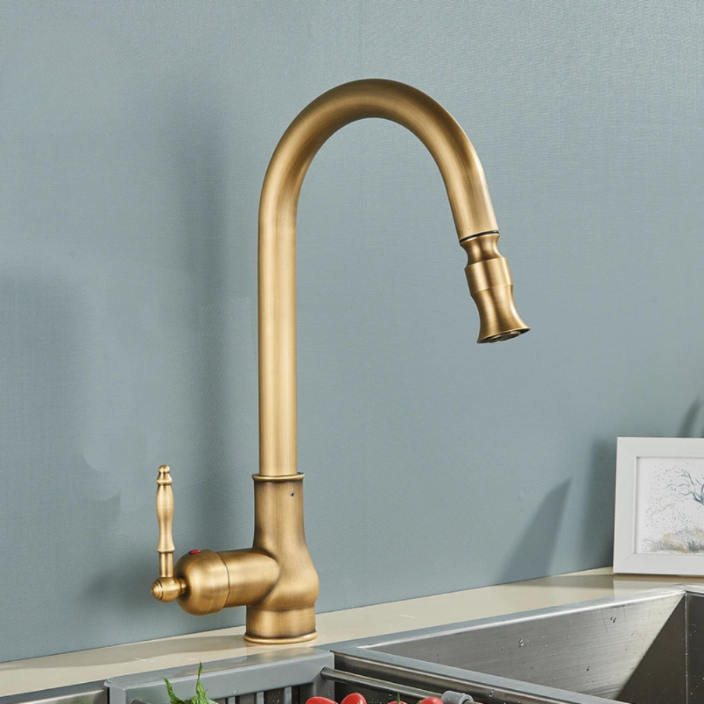 Kökskran Vintage – Klassisk Elegans Och Äkta Finish 