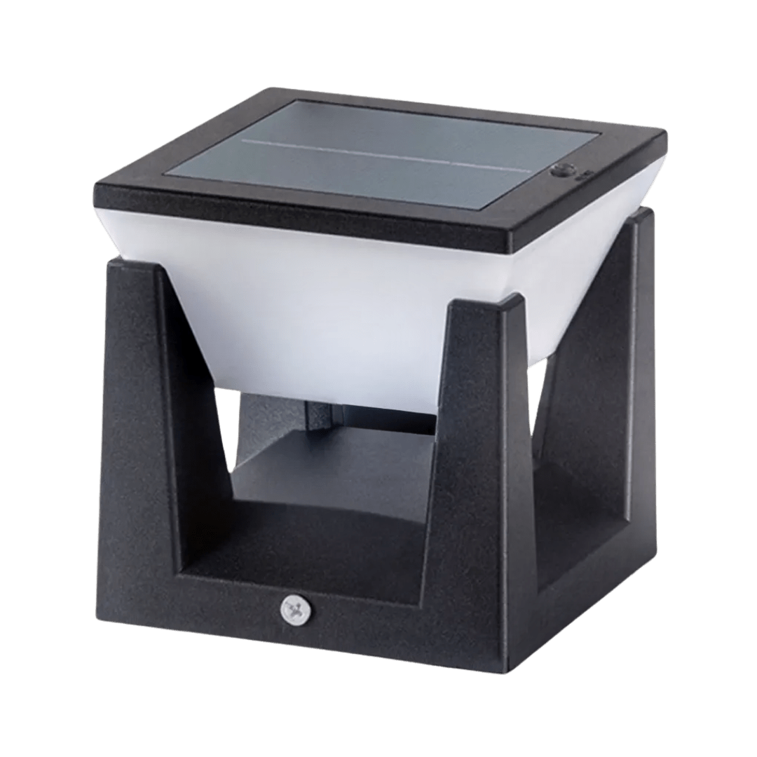 Solar-Außenlampe - Quadratische Form & Moderne Ausführung