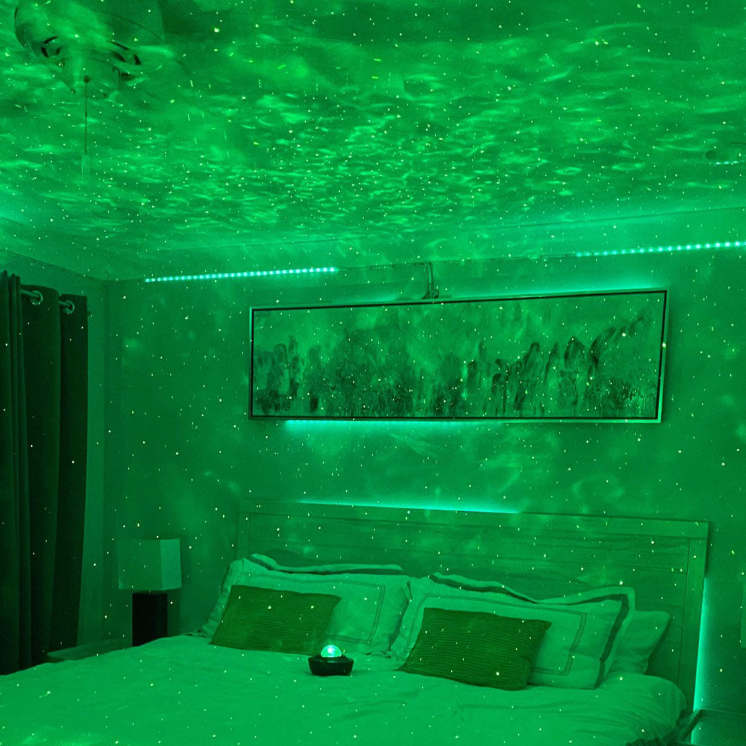 جهاز عرض المجرة الضوئي - زينة مضيئة ومهدئة