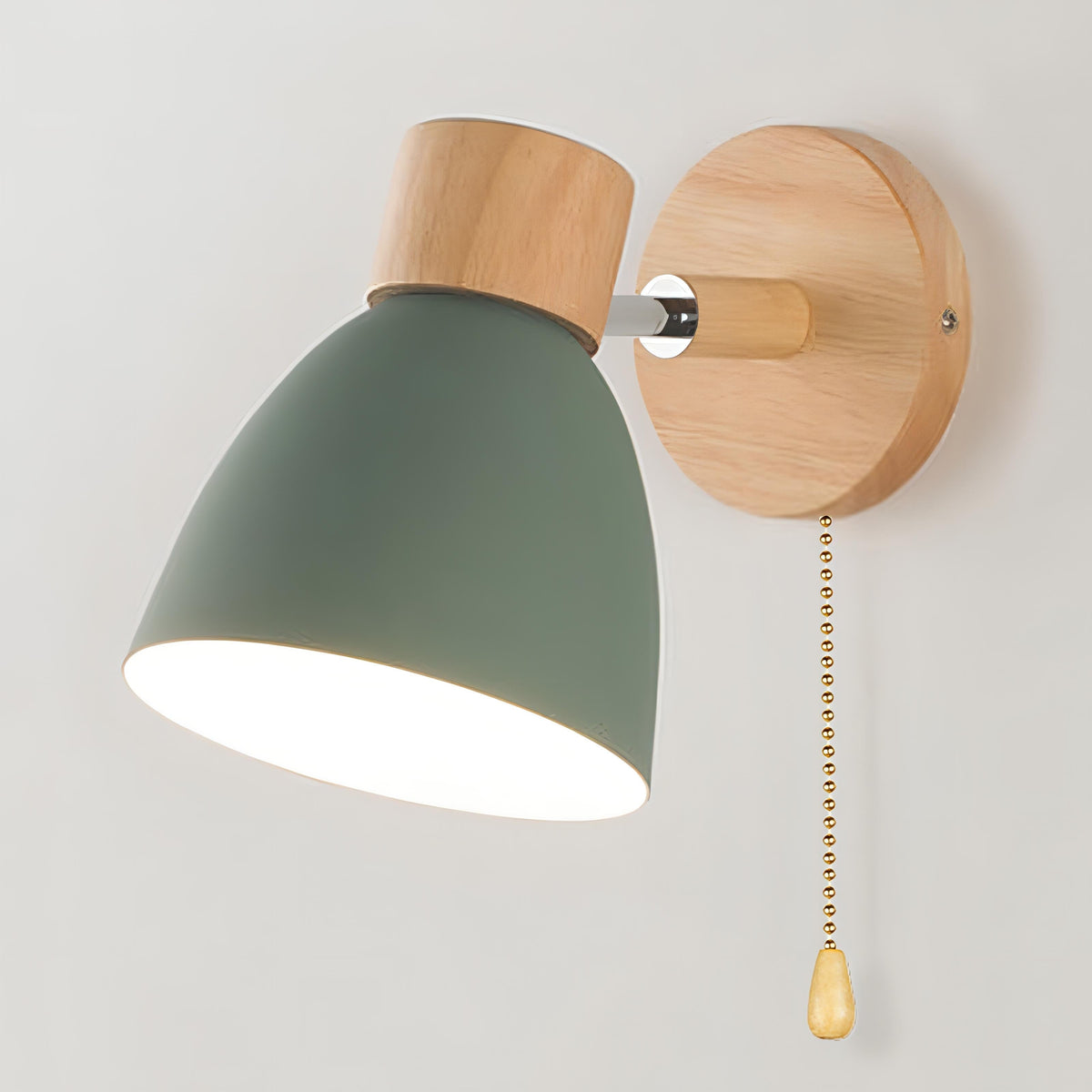 Moderní nástěnné svítidlo – minimalistický styl a přírodní dotek 