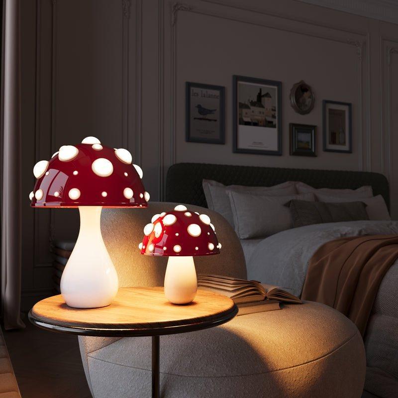 Lampe De Table Champignon – Éclairage Doux Et Style Original