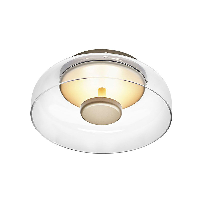 Plafonnier Led En Verre – Éclairage Élégant Et Moderne