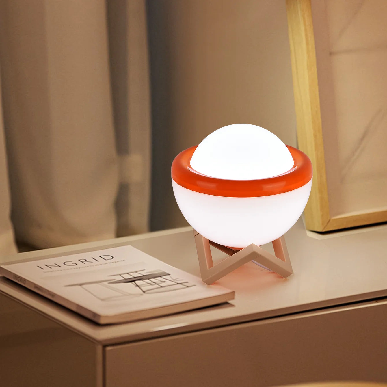 Classic Style Bedside Lamp – Elegance and Gentle Light 