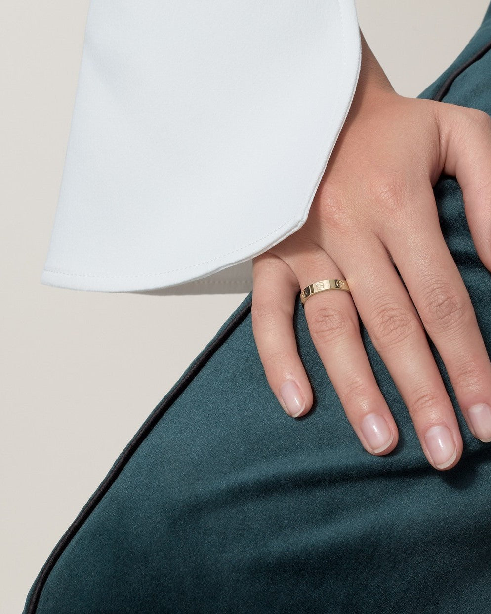 Unisex Justerbar Ring – Minimalistisk Elegans Och Skräddarsydd Komfort 