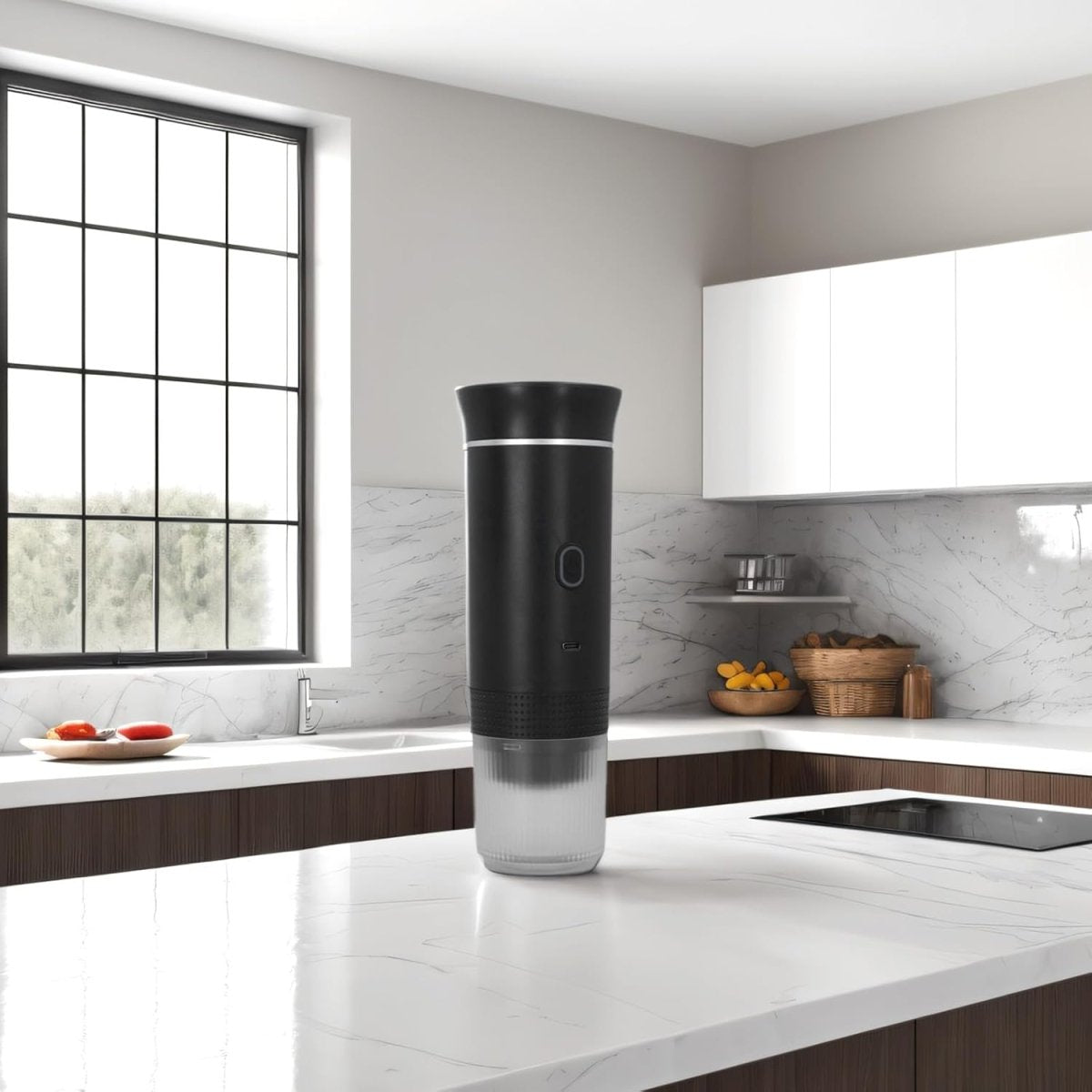 آلة القهوة المحمولة 3 في 1 - مثالية للمكتب والمنزل والخارج 