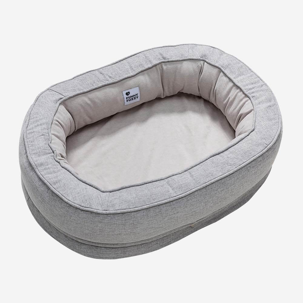 Cama em Forma de Donut para Cão – Conforto e Suavidade 