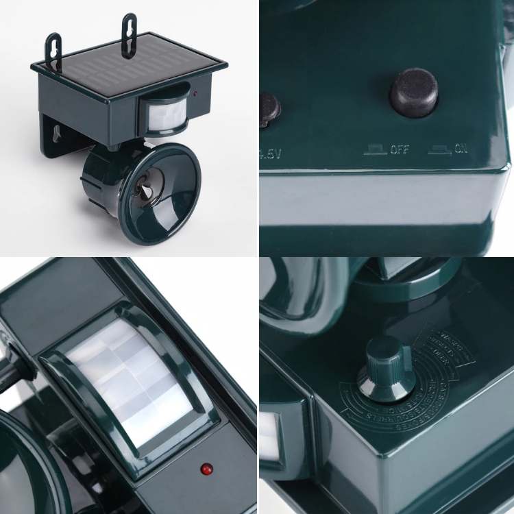 Repelente Eletrônico Para Jardim — Afasta Os Pássaros E Protege Os Seus Espaços 