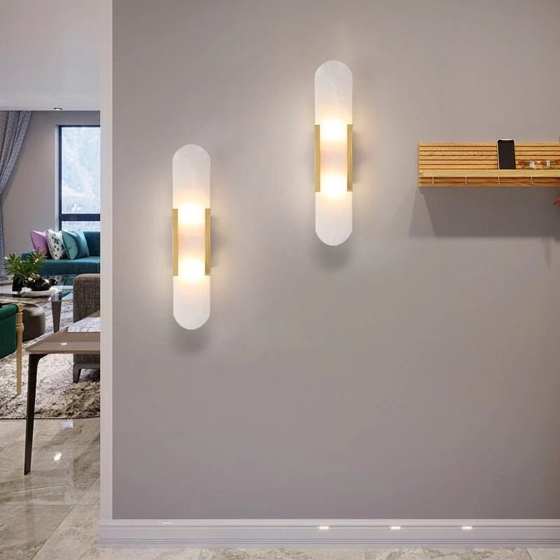 Fekete és Arany LED Fali Lámpa – Modern Elegancia és Stílusos Dizájn 