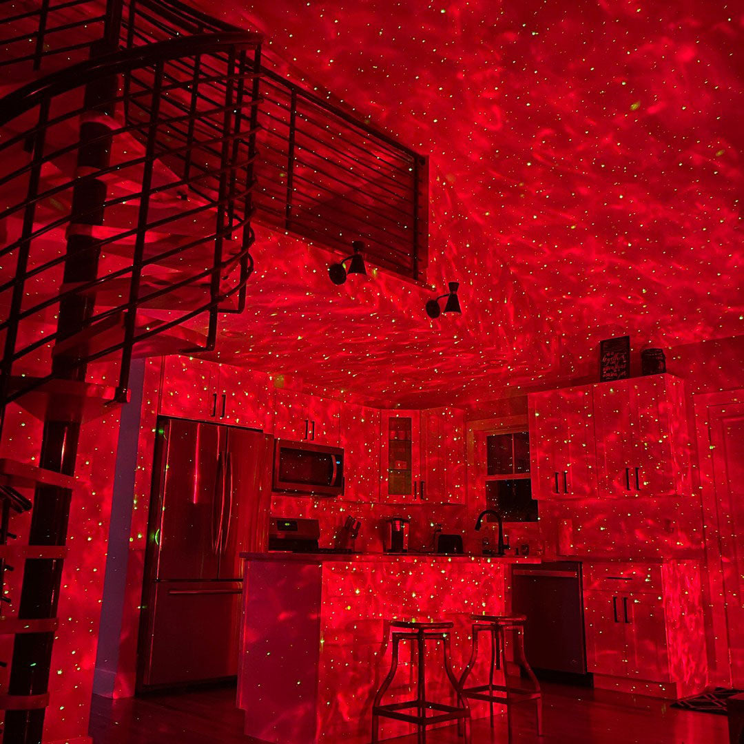 جهاز عرض المجرة الضوئي - زينة مضيئة ومهدئة