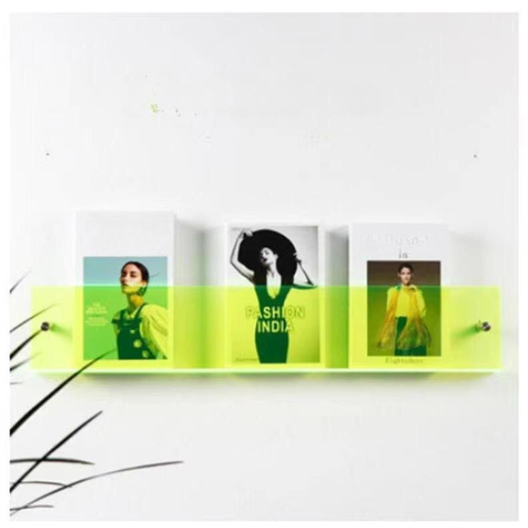 Étagère Murale Porte-Revues Transparent – Design Chic Et Moderne