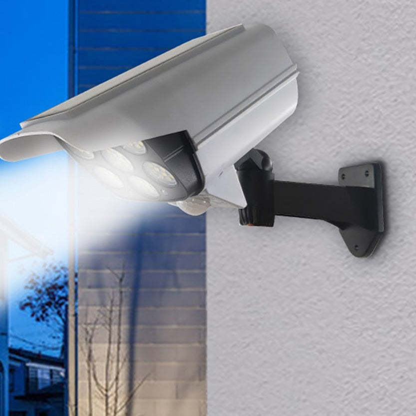 Caméra De Surveillance Factice Solaire – Protection Visuelle Efficace