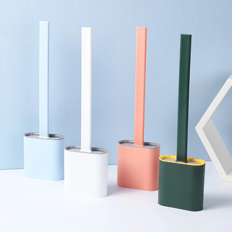 Elastyczna szczoteczka do toalety z silikonu – skuteczne i higieniczne czyszczenie 