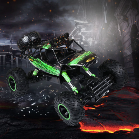 Zdalnie sterowany samochód terenowy - moc i adrenalina gwarantowane