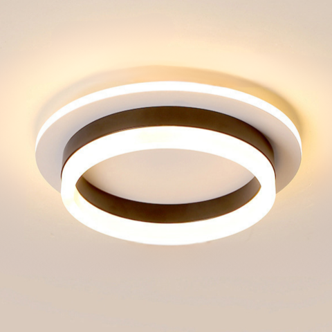 Eigentijdse plafondlamp - Elegante vormen & Gelijkmatige verlichting
