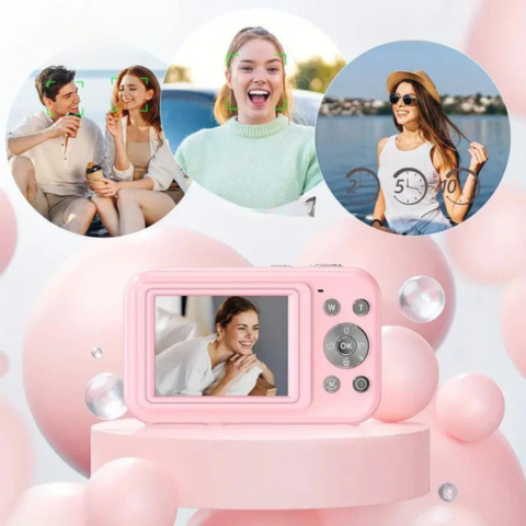 レトロなデジタルカメラ - クラシックなデザインとHD画質