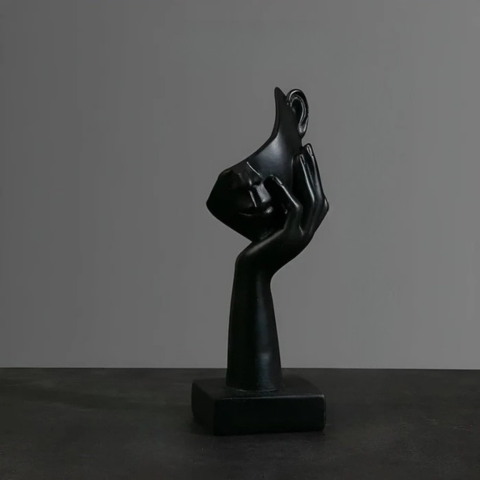 Abstract Harsbeeldhouwwerk - Artistieke Decoratie & Moderne Stijl