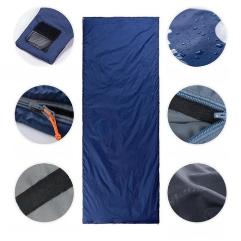 Sac de dormit compact - Design practic și depozitare ușoară