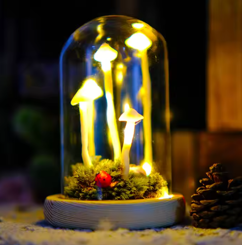 Μαγική Λάμπα Μανιταριού – Διακοσμητική Μαγεία Και Διαχρονική Κομψότητα 