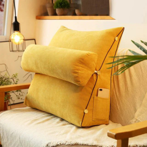 כרית תמיכה לגב – בצורת פינה למנח אידיאלי 