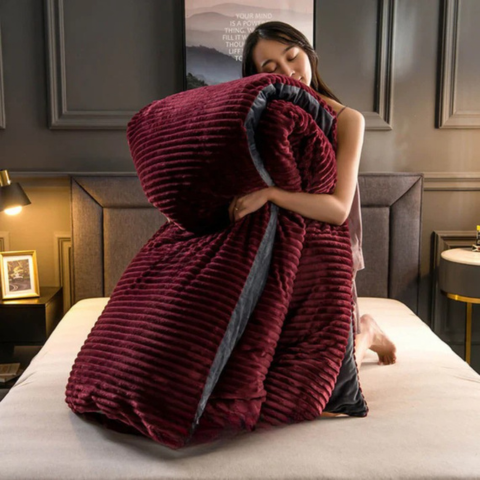 Súprava posteľnej bielizne 3 kusy – Mäkkosť a pohodlie z fleece 