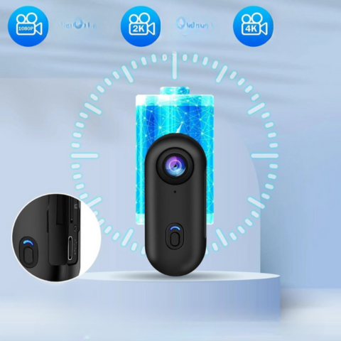 Caméra Corporelle 4K – Haute Définition Et Grande Capacité