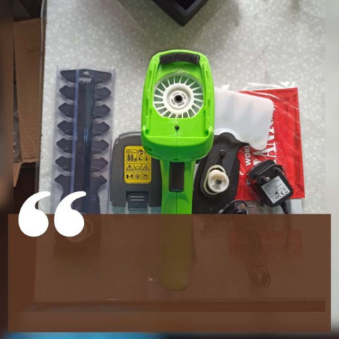 Przenośny Sekator 2 w 1 – Lekki, Praktyczny i Bezprzewodowy 