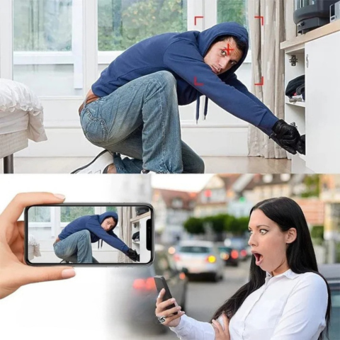 スマートWifiカメラ – ミニフォーマットと高解像度品質 