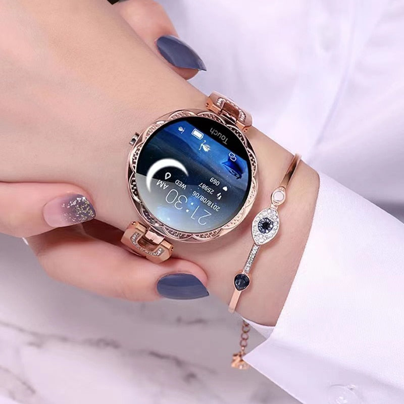 Relógio Conectado à Prova de Água – Resistente à Água e Fácil de Usar 