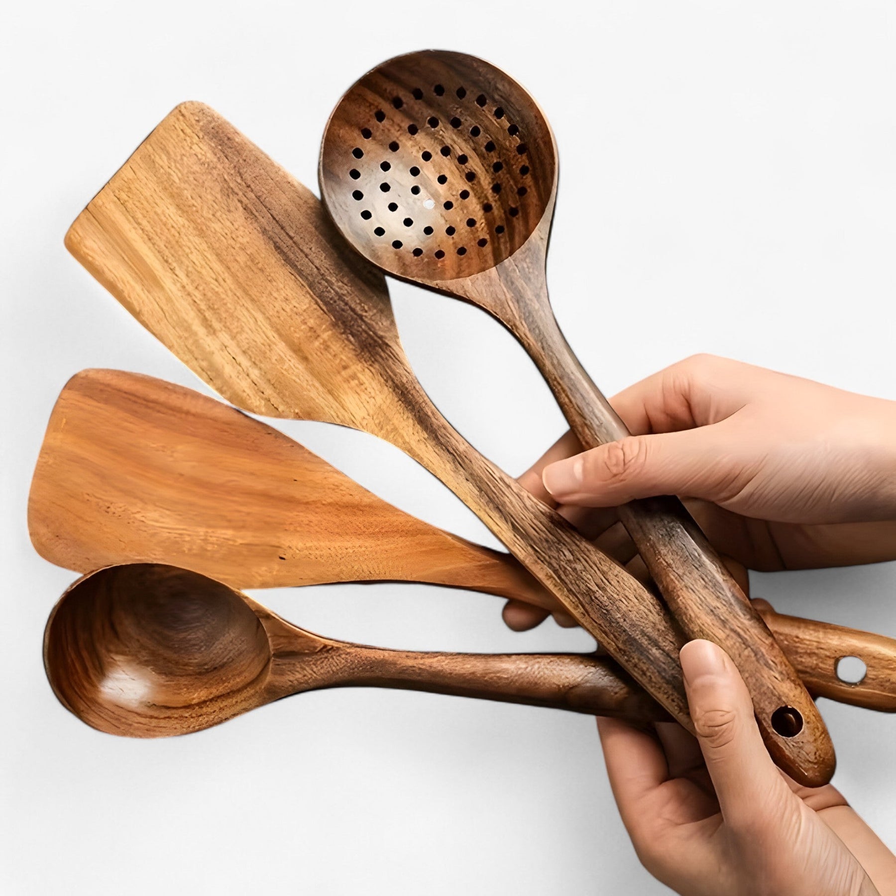 Kitchen Utensil Set – Natural Elegance and Daily Use 