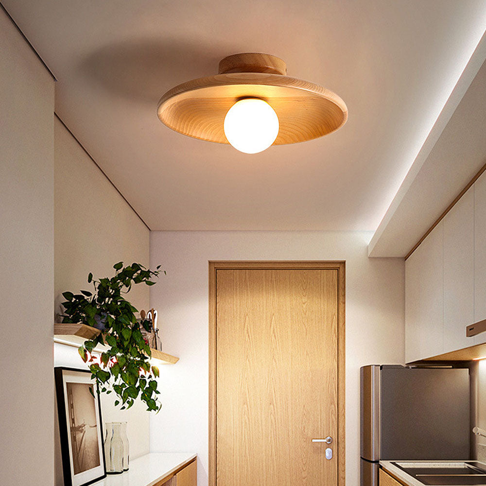 Elegant Rund Taklampa – Chic och Tidlös Design 