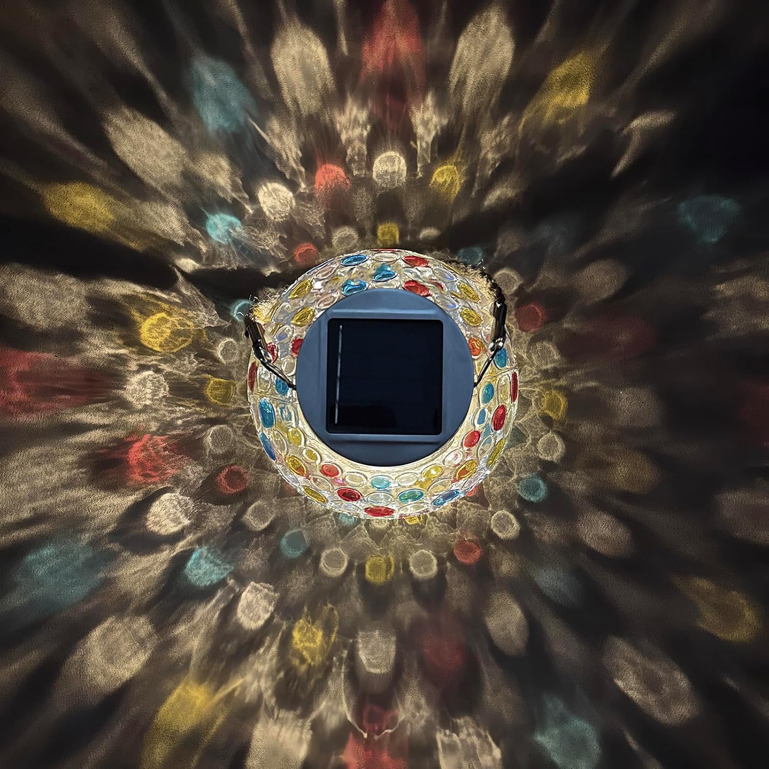 Lanterna Solare Esterna — Eleganza in Vetro 