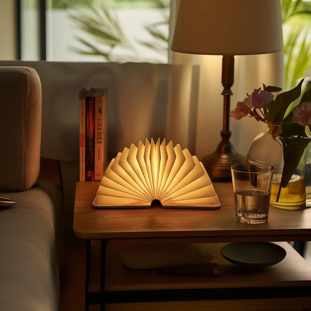 Book-Shaped Table Lamp – Originality and Elegance 