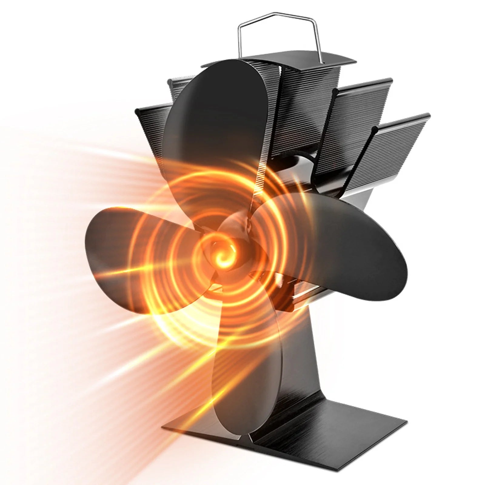 Pejselufter med 5 blade — Optimal varmefordeling 