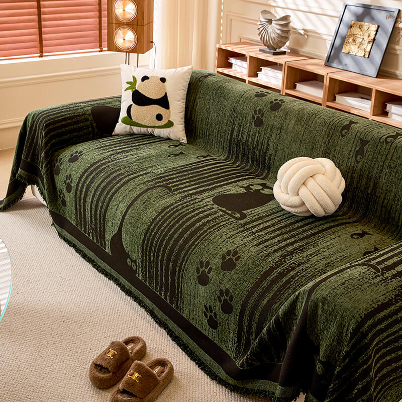 Csúszásmentes Kanapéhuzat Mancs Mintával – Védelem És Kényelem 