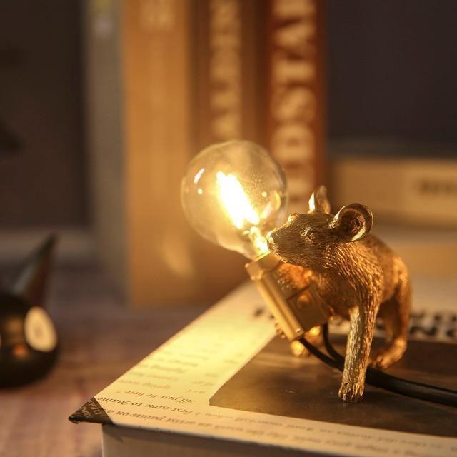 Lampe De Table Souris – Décoration Originale Et Éclairage Tendance