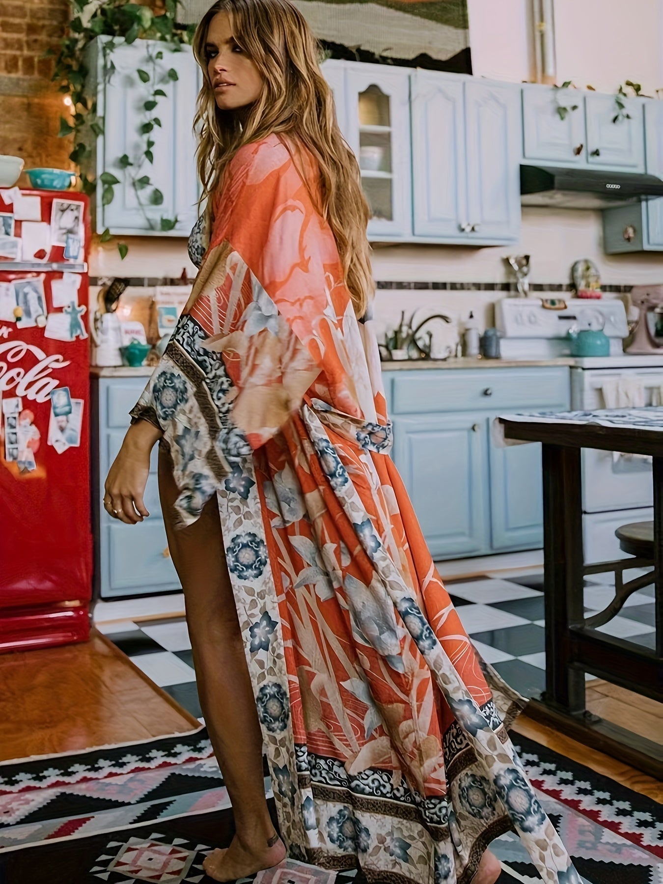 Leïla | Kimono Femme – Inspiration Bohème