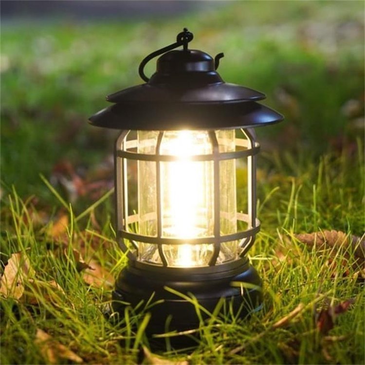 Retro LED Camping Lamp - Vintage Style And Practicality