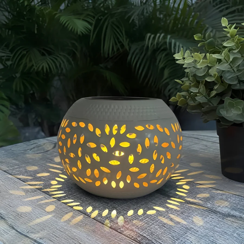 Solar Garden Lamp With Lighting Effect