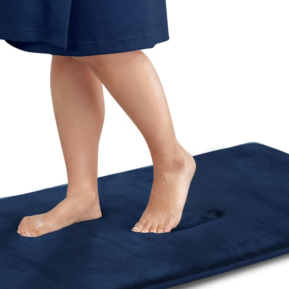 Tapis De Bain En Mousse À Mémoire De Forme – Confort Doux Et Soutien Optimal
