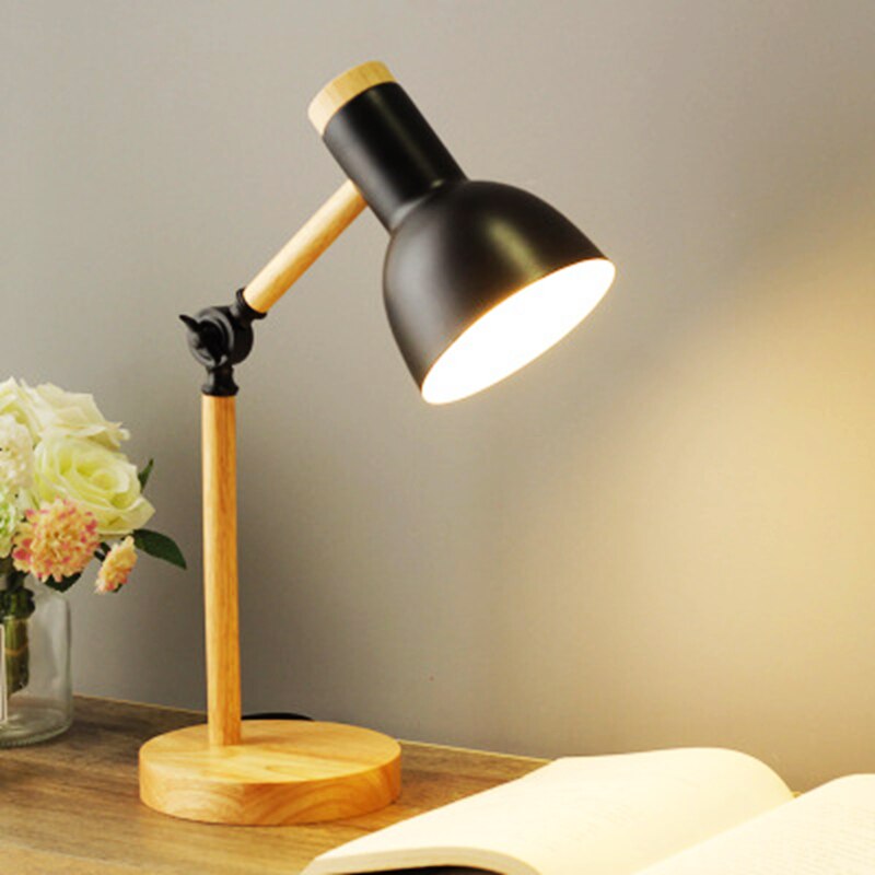 Lampe De Bureau LED – Style Naturel Et Design Nordique