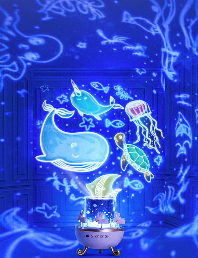 Night Light Projector — Starry Sky In Light 