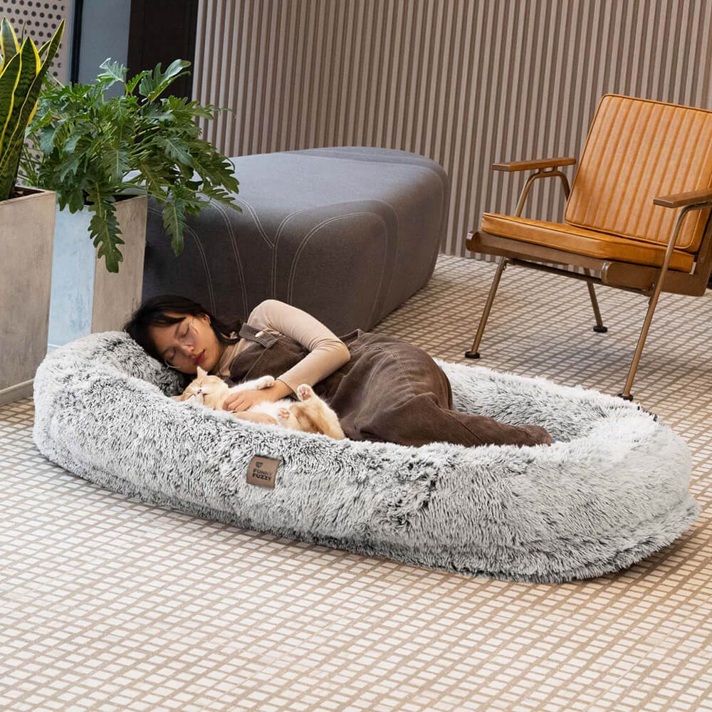 Cama em Forma de Donut para Cão – Conforto e Suavidade 