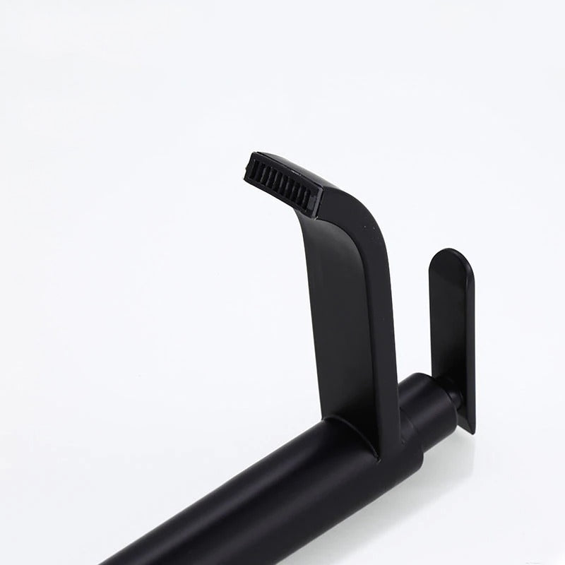 Elevated Basin Faucet – Elegant Matte Black Finish 