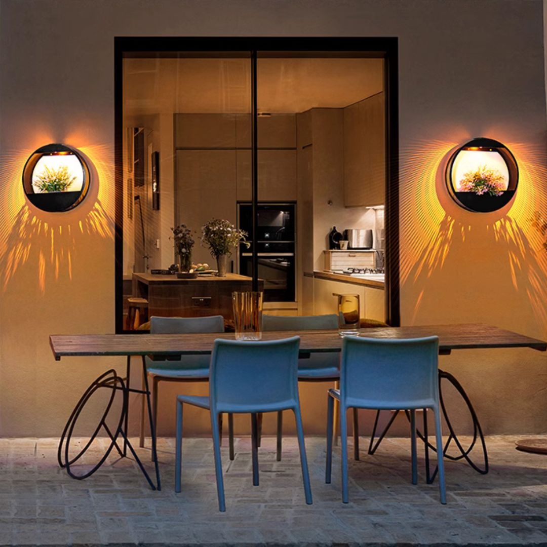 Zewnętrzna Lampa Ścienna Solarna – Automatyczne i Ekonomiczne Oświetlenie 