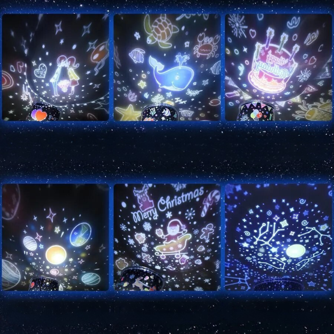 Nattprojektorlampe – Magisk og avslappende belysning 