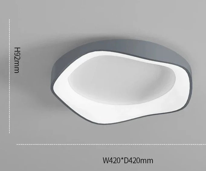 LED Ασύμμετρο Φωτιστικό Οροφής – Τάση Και Κομψότητα 