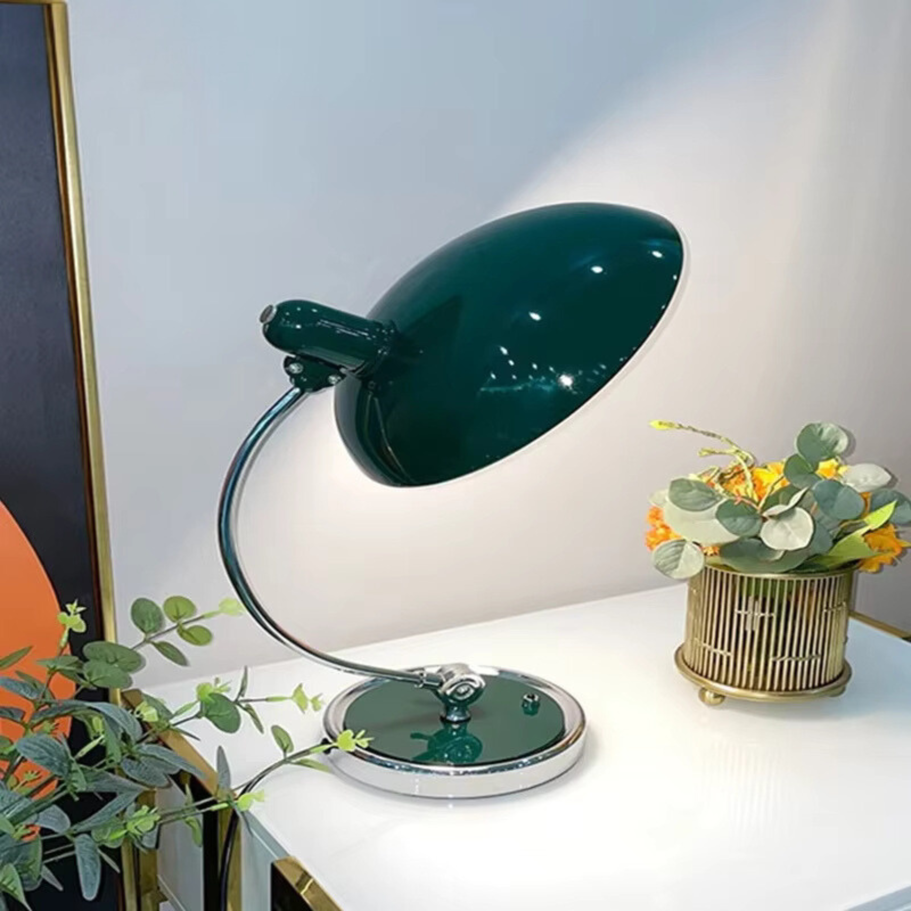 Lampe De Bureau Moderne – Style Élégant Et Structure Solide