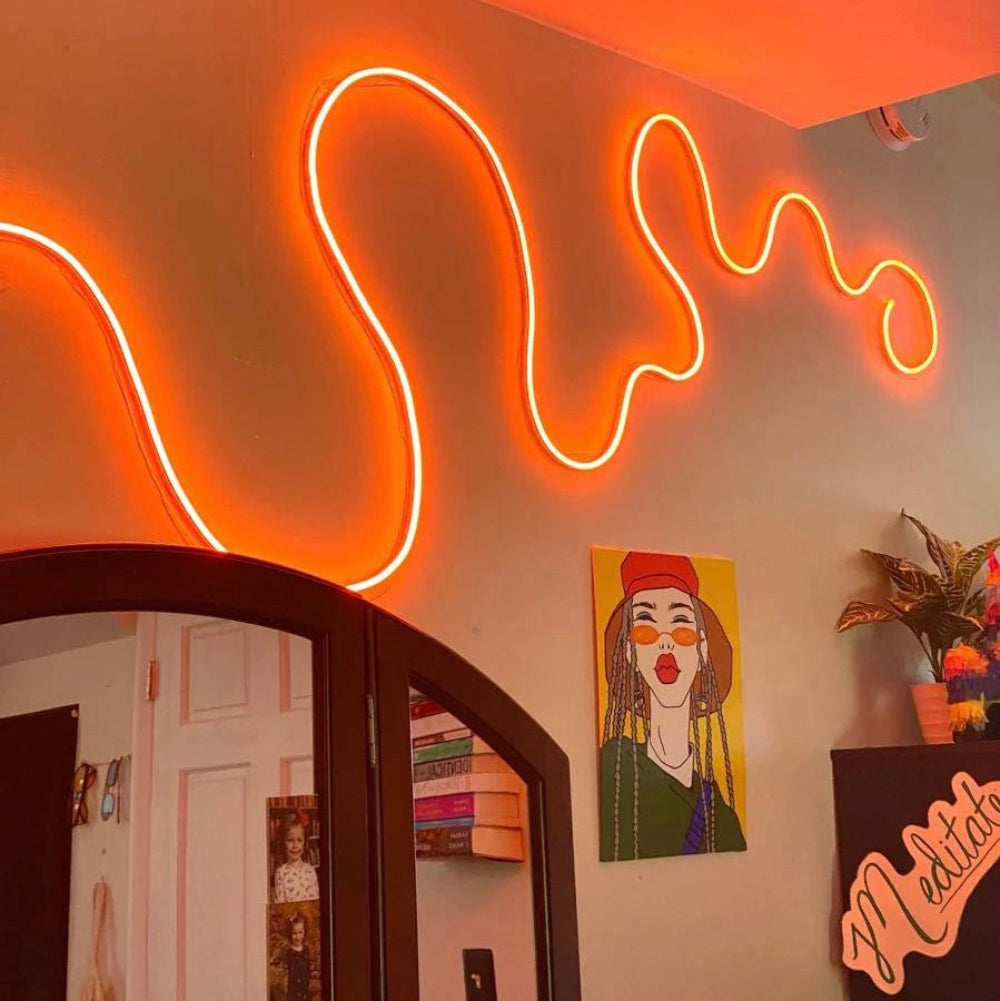 Flexibilné LED neon – Jednoduché ovládanie cez mobilnú aplikáciu 